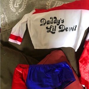 Red and Blue Costume Set